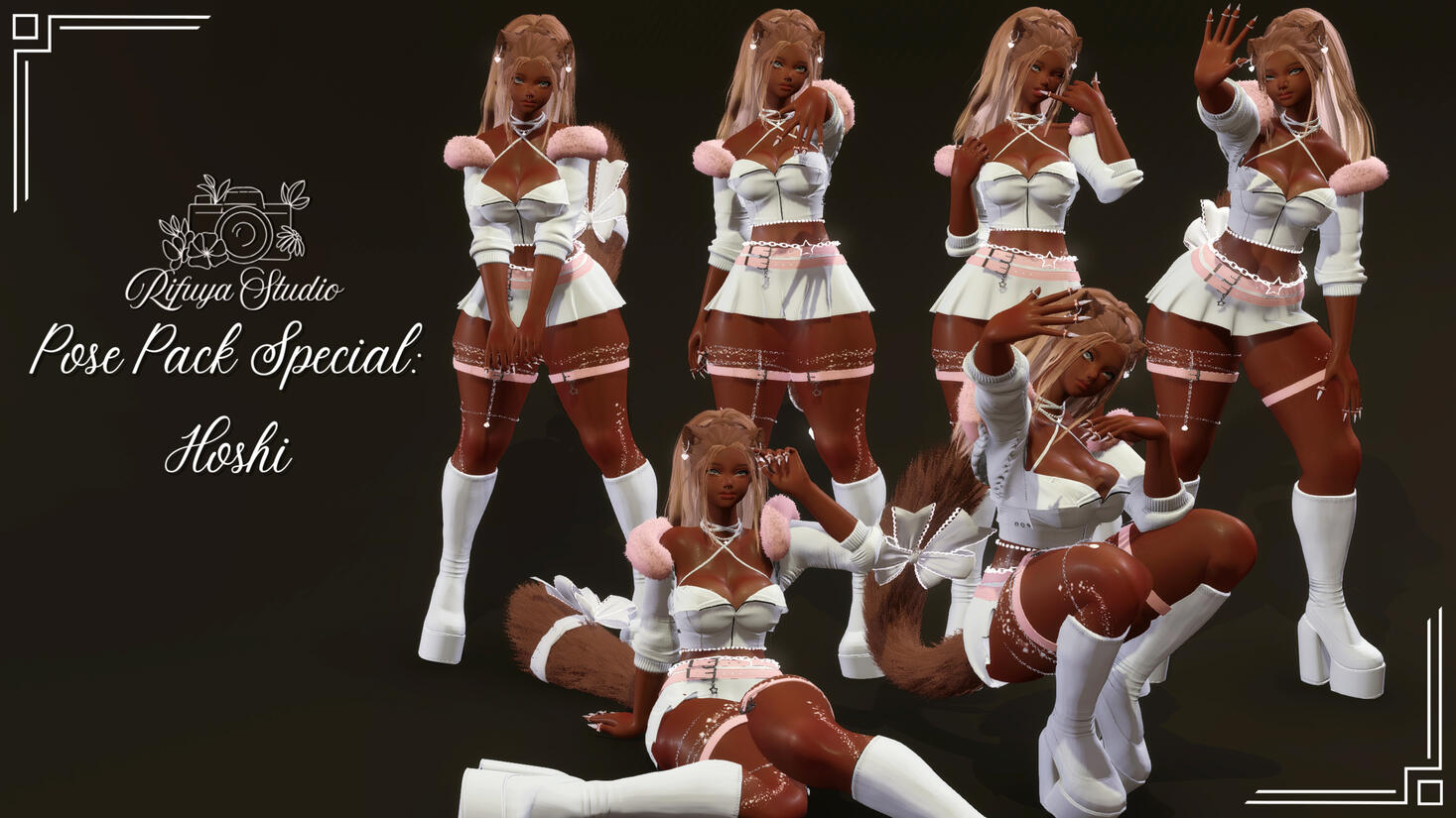 Pose Pack Commissioned by Hoshi